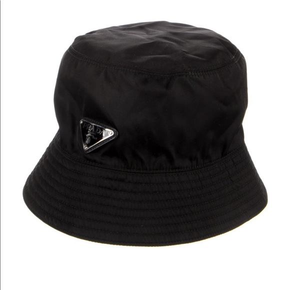 Prada Black Nylon Bucket Hat - Picture 2 of 3